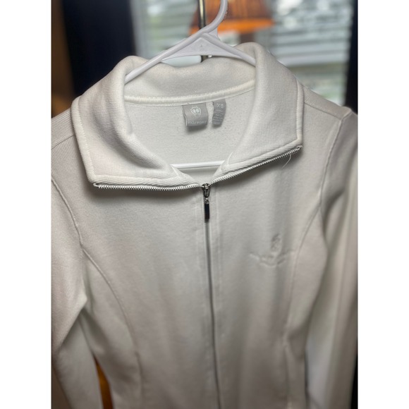 NuiSport Jackets & Blazers - NuiSport Ritz Carlton Amelia Island White Full straight Zip Jacket Womens XS